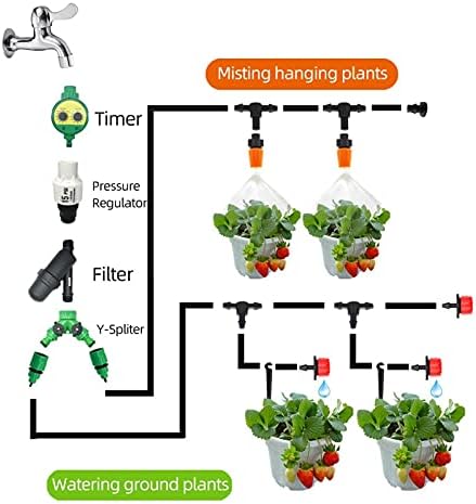Garden Sprinkler Watering Sprayer Micro Drip Irrigation System Pressure Regulator Irrigation Garden Watering System 10 Or 15 PSI 3/4'' Female Thread - Image 4