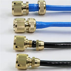 Expandable Garden Hose Repair Kit 3PCS Brass Hose Adapter Quick Coupler Irrigation Connection Faucet Gardening Watering Accessories(3I8 Inch Adapter) - Image 3