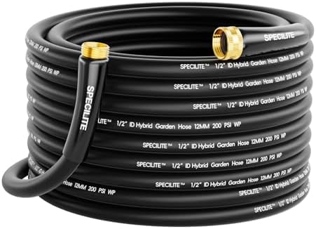 SPECILITE Lightweight Garden Water Hose 50 Ft x 1/2" by SPECILITE