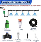 Outside 5/16" Tubing Garden Irrigation System, Misting System Kit for Porch - Image 5