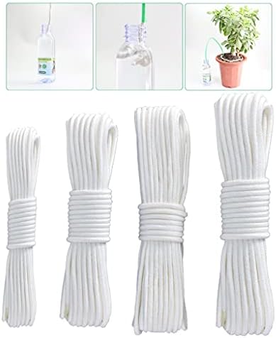 1pcs 4/5/6/8mm Self Watering Cotton Wick Cord Potted Plant Planting Planter Pot Automatic Slow Release, for Garden Drip Irrigation System (Size : 8mmx10m) - Image 6