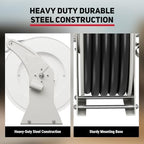 Fuel Hose Reel 3/4" x 50', Retractable Diesel Reel with Fueling Nozzle - Image 2