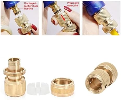 Expandable Garden Hose Repair Kit 10Pcs Tap Quick Connector Garden Irrigation Coupling Adapter Drip Tubing Repair Fittings Watering Tool(B) - Image 5