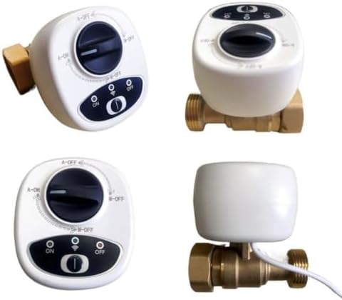 WiFi Smart Ball Valve Auto Shut Off Remote App Control Voice Assistant Compatible for Alexa Google Direct Connect No for gateway Leak Alarm Timer Copper Leak Detection Shutoff(DN15) - Image 5