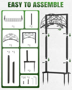 Breeze Touch Garden Hose Holder Freestanding with Basket, Heavy Duty Outdoor Hose Stand, Metal Rack for Yard, Durable Water Hose Storage for outside, Compact Organizer for Garden Use - Image 6