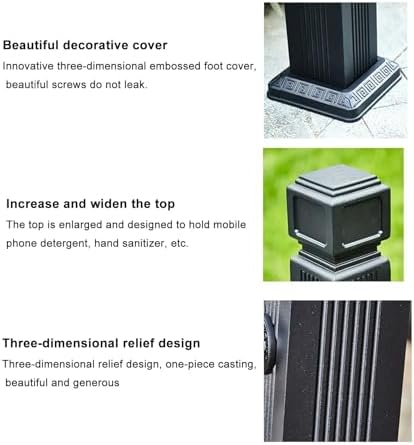 Outdoor Faucet Vertical Antifreeze Garden Water Column，freestanding Hose Stand with Brass Faucet, Weatherproof Yard Hydrant Water Feature Fountain,for Car Washing and Watering - Image 5