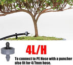 200-50pcs 2L/4L/8L Pressure Stable Flow Lawn Automatic Compensating Dripper Durable Compact Flexible Drip Irrigation Regulator(4L 200PCS) - Image 3