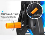 Portable Hose Cart, Wall-mounted Garden Hose Reels High Pressure Water Gun with Thickened Hose and 360° Foldable Hand Handle, Leak-proof Design for Cleaning, Irrigation, Car Wash - Image 4