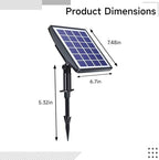 Generic Solar Watering System for Garden, 15M Tubing and Timer, Solar Powered Irrigation Kit, 15 Drip Emitters, Adjustable Nozzles, Automatic Watering - Image 5