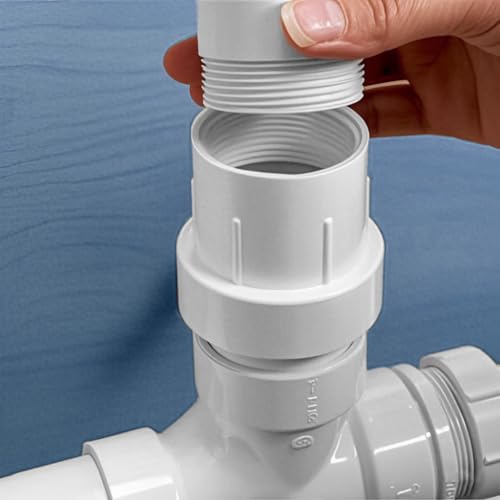 LESSO 2 Inch PVC Pipe Repair Coupling, 2 Sets - Image 5