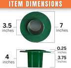 GRASSHOLE Sprinkler Head Guard Protector - Prevents Damage from Mowers & Trimmers - 5 Pack - Plastic - Image 5