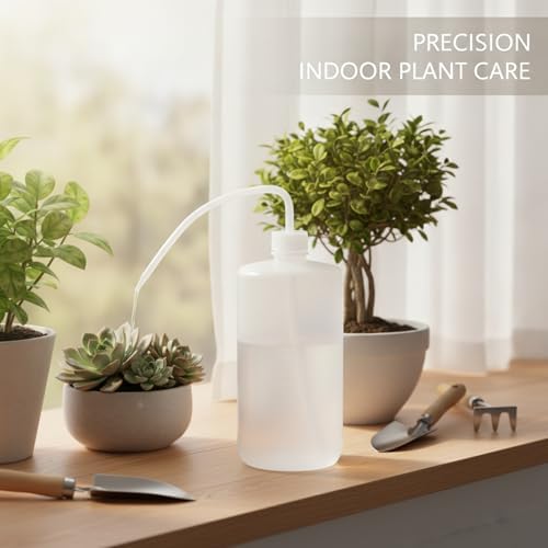 Squeeze Watering Bottle with Long Curved Nozzle for Precise Indoor Plant Care (1 PC) - Image 2