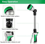 RESTMO Heavy Duty Metal Watering Wand, Sprayer Nozzle for Garden Hose - Image 3