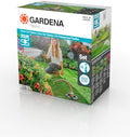 Gardena Sprinkler System Pipeline Starter Set: Complete Set for Entertaining The Pipeline System, Water Removal Around The Home and Garden, Underground Mounting (08270-20) – Assorted Colors by GARDENA