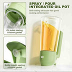 Continuous Spray Bottle 300ml – Fine Mist Plastic Mister for Plants, Hair & Cleaning, Refillable Reusable Spray Bottle with Modern Ergonomic Design (Green) - Image 6