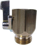 Garden Hose Shut Off Valve - Brass Shutoff Valve (Pack of 2) by RITTENHOUSE-FamilyOwnedSince1914
