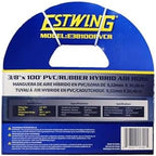Estwing E38100PVCR 3/8" x 100' PVC/Rubber Hybrid Air Hose with 1/4" Brass Fittings, 3/8 x 100 (Pack of 4) - Image 7