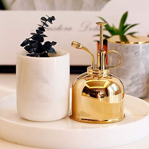 Watering Can Vintage Brass 300ml Kettle Home Gardening Watering Spray Type Watering Can Decorative Watering Can(Brass) - Image 4