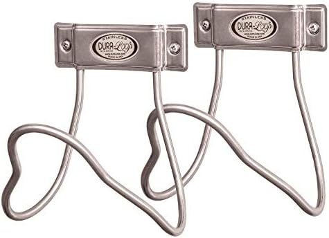 ACCU 2 Pack - Stainless Steel Water Hose Hanger, Large by RITTENHOUSE-FamilyOwnedSince1914
