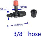 Adjustable Garden Sprinkler 360 Degree Nozzle for Drip Irrigation - Image 2