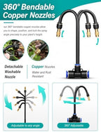 ZAQYCM Commercial HVAC Unit Misting Cooling System Kit with Brass Nozzles - Image 3