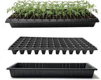 RooTrimmer 10 Pack 1020 Seed Starter Trays and 10 Pcs 72 Cell Plug Trays, Thick Durable Seedling Plastic Nursery Tray for TD538 1020 Tray Germination (10 Sets) by RooTrimmer