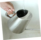 Vintage Stainless Steel Watering Can 900ml for Indoor Plants - Image 4