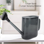 Watering Can, 1.8L Long Spout Water Can, PP Indoor Plants Watering Can for Indoor House Plant Bonsai Outdoor Garden Flowers (Gray) - Image 2