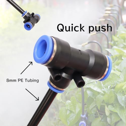 Drip Irrigation Fitting Kit 360 Adjustable Brass Mist Sprayers - Image 4