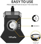 Outdoor Timer Outlet Waterproof, 24 Hour Mechanical Light Timer Outdoor, 2 Grounded Outlets for Home and Garden, 15A 1/2HP, Heavy Duty, ETL Listed (2 Packs) - Image 3