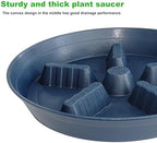 4 Pack Plant Saucer 12 inch, 8 10 14 17 inch, Plant Stand Plastic Plant Saucers for Indoors Outdoor, Heavy Duty Flower Saucers for Potted Plants, Pot Saucers for Plants, Grow Bags Saucers - Image 4