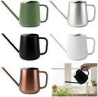 Watering Can Indoor Small for House Plant with Long Spout Stainless Steel 1000ml for Flowers Small Stainless Steel Watering Can - Image 2