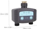 Water Timer,2 Zone Smart Irrigation Timer Water Valve Controller with Brass Inlet Outlet for Outside Patio Garden Beaches Lawn Yard, Hose Sprinkler, 500 to 1700Lh - Image 7