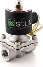 U.S. Solid 1/2" Stainless Steel Electric Solenoid Valve 110VAC Normally Closed Air Water(Pack of 20) - Image 7