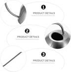 Abaodam Stainless Steel Watering Can with Long Spout 1.5l for Indoor and Outdoor Plants Garden Tool Sturdy Plant Watering Bottle for Flower Care - Image 4