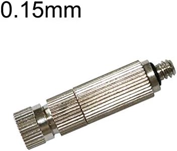 Garden Sprinkler Watering Sprayer 3Pcs 20~90 Bar High Pressure Mist Nozzle Stainless Steel Sprinkler For Misting System Plant Cooling Fog Sprayers With Net Filter (Color : 0.15 mm mist) - Image 2