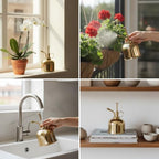 Brass Plant, Manual Pump Watering - Image 2