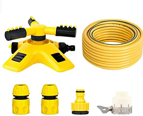 QFFL Lawn Sprinkler with Three 360 Degree Rotating Arm, Hose, Garden Irrigation System, Can be Connected in Series, Automatic Water Sprinkler (Size : 20m) - Image 7