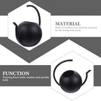 Stainless Steel Watering Can with Thin Spout, 1l Black - Image 4