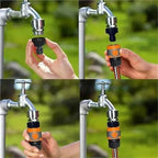 Expandable Garden Hose Repair Kit Garden Water Hose Quick Connectors Faucet Extender Converter for Watering and Irrigation(25PCS) - Image 6