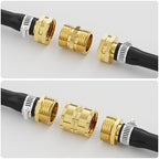 SPECILITE 50ft 304 Stainless Steel Garden Hose + Male to Male, Female to Female Hose Adapter - Image 7