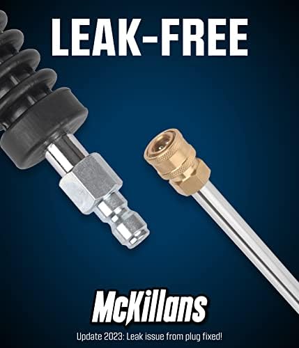 McKillans® Car Pressure Washer Extension Wand - Power Washer Wand Extension for Car Wash - Short Pressure Washer Wand Replacement - Pressure Washer Accessories & Attachments - 1/4” Quick Connect Plug - Image 6
