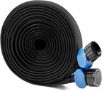 Garden Flat Soaker Hose 50 Ft for Garden Beds, Water Hose Linkable Irrigation System Lightweight and Easy Gardening Yard Work Watering Plants and Flowers by Rolarhola