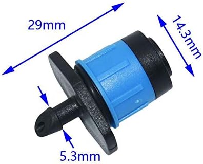 Garden Sprinkler 360 Drip Irrigation Adjustable Nozzle Greenhouse 12 Pack - Image 2