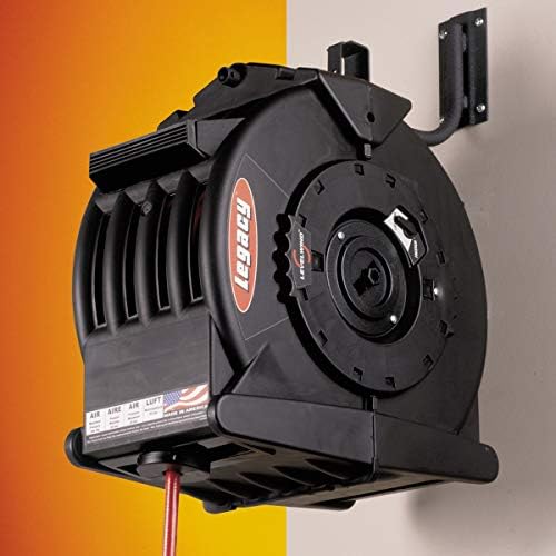 Levelwind Retractable Air Hose Reel, 3/8" x 50' - L8305 - Image 7