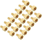 20pcs Brass Hose Barb Fittings 1/2" Hose Barb to 1/2" NPT Female by Kozelo