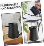 Black Stainless Steel Garden Watering Can with Long Spout - Image 3