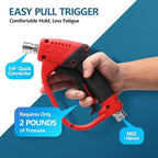 Pressure Washer Gun and Hose Kit, 50FT High Pressure Power Washer Hose with Spray Gun, Wand Extension, 5 Nozzle Tips, M22-14mm Fittings, 3600 PSI - Image 3