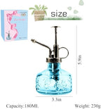 XXXFLOWER Glass Plant Mister Spray Bottle+3 Blue Bulb Glass Propagation Station - Image 3
