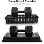 RooTrimmer 10 Pack 1020 Seed Starter Trays and 10 Pcs 40 Cell Plug Trays, Thick Durable Seedling Plastic Nursery Tray for TD542 1020 Tray Germination (10 Sets) - Image 5